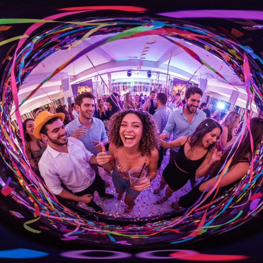 360 spin booth party