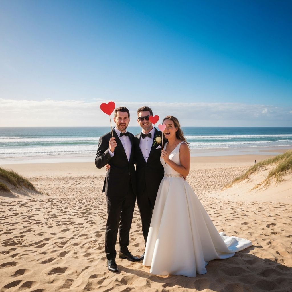 Gold Coast wedding photo booth