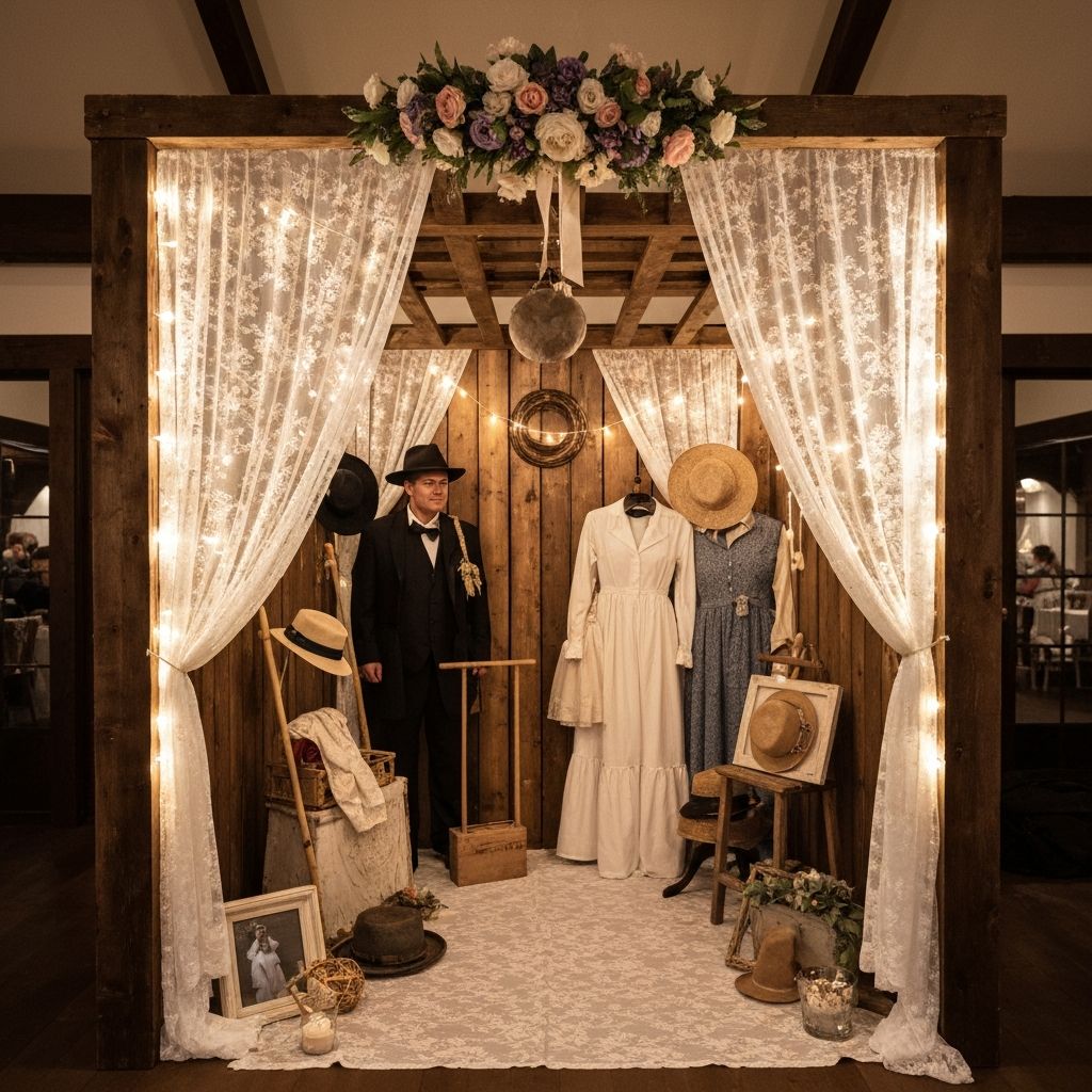 10 Creative Photo Booth Ideas for Your Wedding